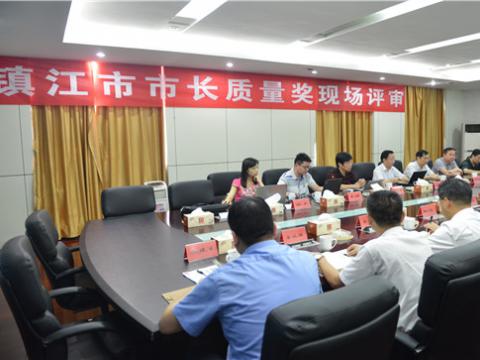 宜昌市市长质量奖现场评审活动在冰球突破母线顺利进行