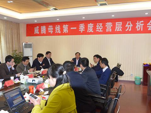 江苏冰球突破实现首季开门红—一季度经营工作会议在铜业公司新厂区顺利召开